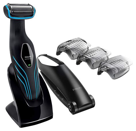Whats included Shaver, one blade for face, one blade for body, four stubble. . Phillips body groomer